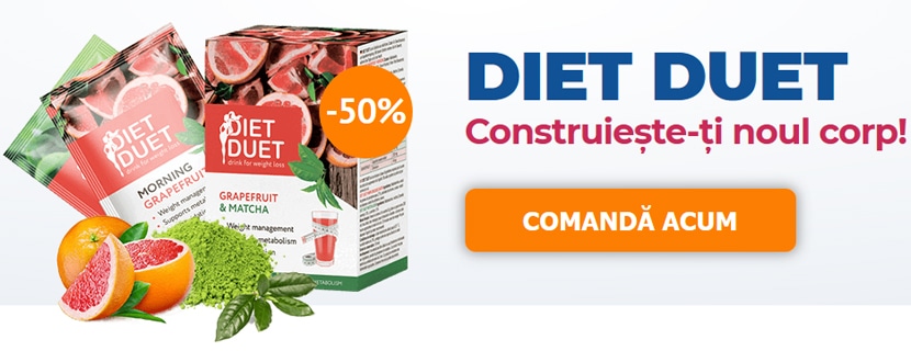 Comanda Diet Duet la pret promotional. 50% reducere!