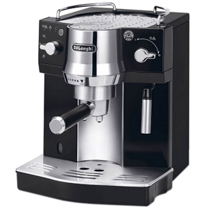 Espressor manual DeLonghi EC 820B, 1450W, 15 bar, 1 l, Negru/Inox