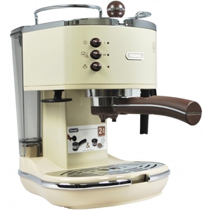 Espressor manual DeLonghi, Icona ECOV 311 BG, Crem