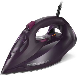 Fier de calcat Philips Azur DST7061/30, 300W, abur, talpa Steam Glide Elite